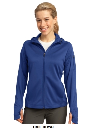 Sport-Tek® - Ladies Tech Fleece Full-Zip Hooded Jacket. L248