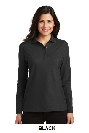 Port Authority - Ladies Long Sleeve Silk Touch Polo. (L500LS)