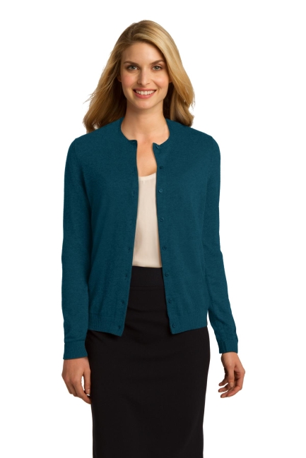 Port Authority Ladies Cardigan Sweater. LSW287.