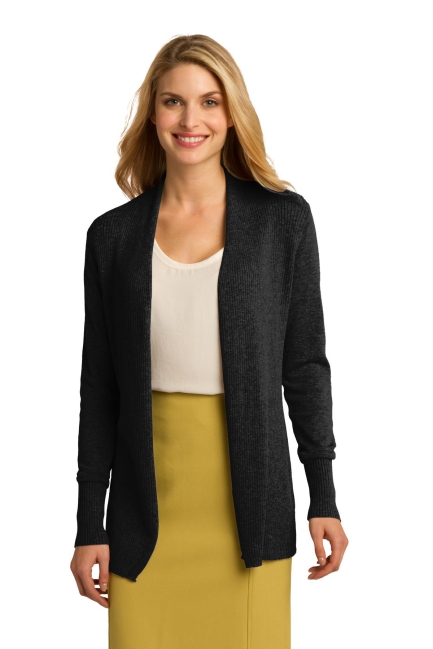 Port Authority Ladies Open Front Cardigan Sweater. LSW289.