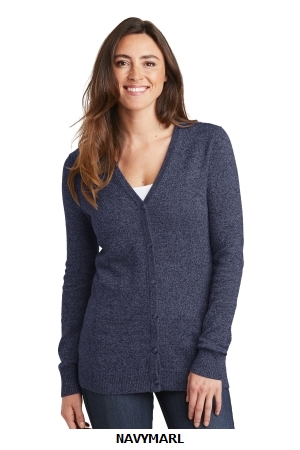 Port Authority - Ladies Cardigan Sweater. LSW415.