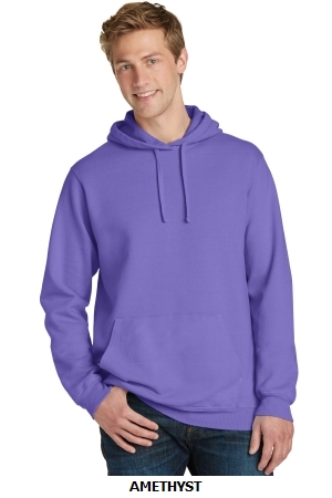 Port & Company® Pigment-Dyed Pullover Hooded Sweatshirt. PC098H.