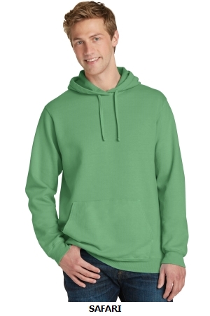 Port & Company® Pigment-Dyed Pullover Hooded Sweatshirt. PC098H.