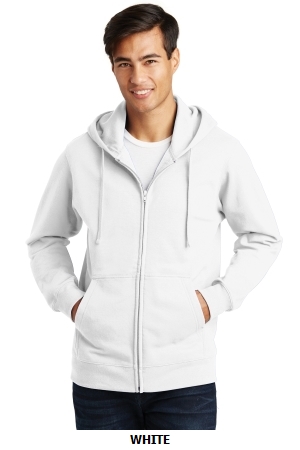 Port & Company Fan Favorite Fleece Full-Zip Hooded Sweatshirt. PC850ZH.