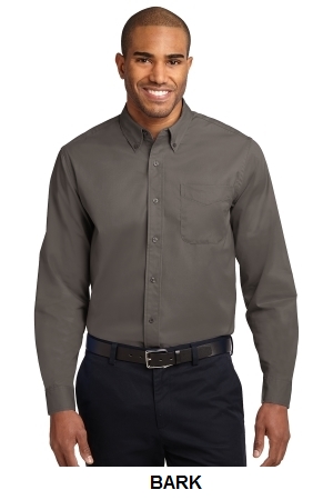 Port Authority Long Sleeve Easy Care Shirt.  PORT A.  S608