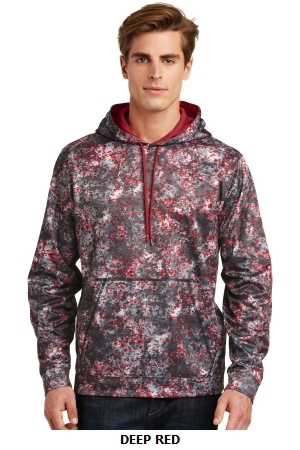 Sport-Tek Sport-Wick Mineral Freeze Fleece Hooded Pullover. ST230.