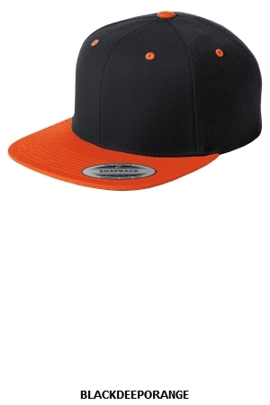 Sport-Tek? Flat Bill Snapback Cap. STC19.