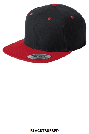 Sport-Tek? Flat Bill Snapback Cap. STC19.