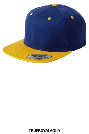 Sport-Tek® Flat Bill Snapback Cap. STC19.