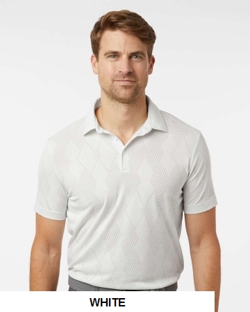 Adidas Men's Ultimate365 Textured Polo.  ADIDAS  A2008