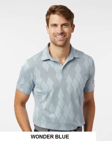 Adidas Men's Ultimate365 Textured Polo.  ADIDAS  A2008
