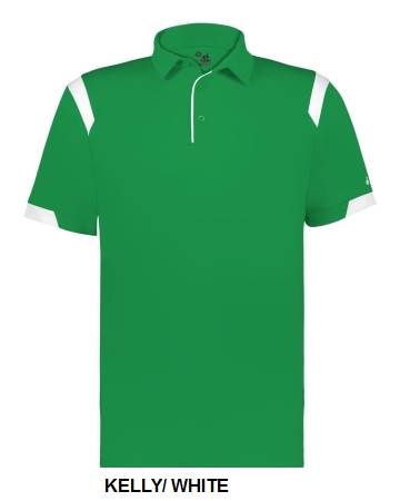 Badger Men's On the Rise Polo.  BADGER  BAD3350