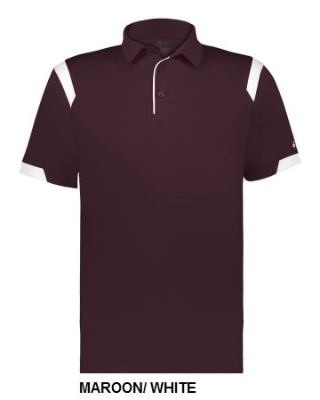 Badger Men's On the Rise Polo.  BADGER  BAD3350