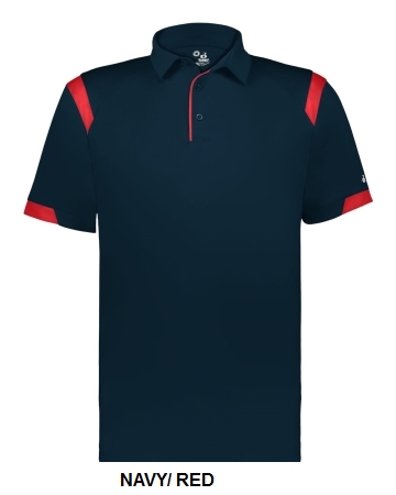 Badger Men's On the Rise Polo.  BADGER  BAD3350
