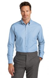 Brooks Brothers Wrinkle-Free Stretch Nailhead Shirt.  BROOKS BROS  BB18002