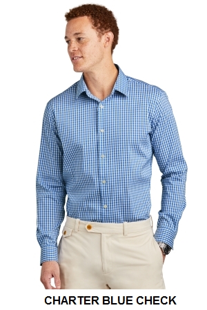 Brooks Brothers Tech Stretch Patterned Shirt.  BROOKS BROS  BB18006