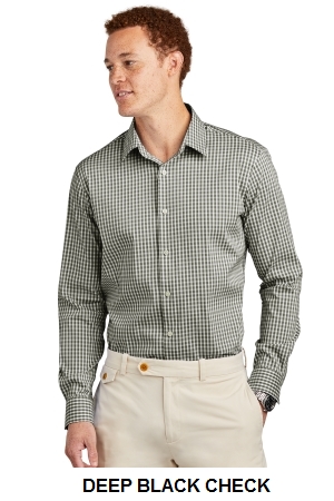 Brooks Brothers Tech Stretch Patterned Shirt.  BROOKS BROS  BB18006