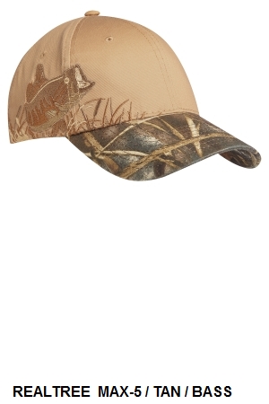 Port Authority Embroidered Camouflage Cap. C820.