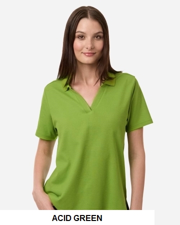 CORE365 Women's Resolve CVC Performance Pique Polo.  CORE365  CE106W