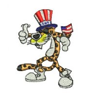 Chester Cheetah Patriotic E30214