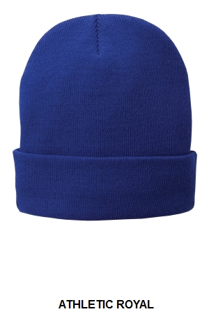 Port & Company Fleece-Lined Knit Cap.  PORT&CO.  CP90L