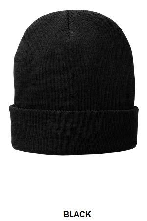 Port & Company Fleece-Lined Knit Cap.  PORT&CO.  CP90L