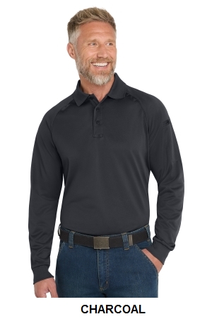 CornerStone - Select Long Sleeve Snag-Proof Tactical Polo.  CORNER  CS410LS