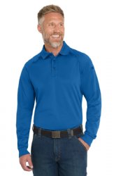 CornerStone - Select Long Sleeve Snag-Proof Tactical Polo.  CORNER  CS410LS