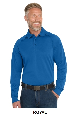 CornerStone - Select Long Sleeve Snag-Proof Tactical Polo.  CORNER  CS410LS