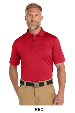 CornerStone Select Snag-Proof Pocket Polo.  CORNER  CS412P