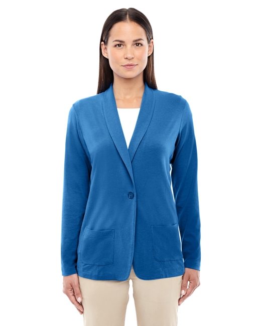 Devon & Jones Ladies' Perfect Fit? Shawl Collar Cardigan", (DP462W)