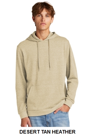 District Perfect Tri Fleece Pullover Hoodie.  D.THREADS  DT1300