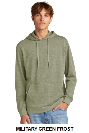 District Perfect Tri Fleece Pullover Hoodie.  D.THREADS  DT1300