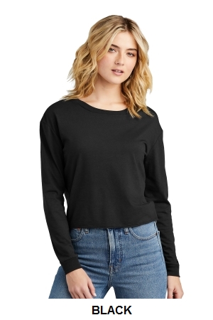 District Womens Perfect Tri Midi Long Sleeve Tee.  D.THREADS  DT141