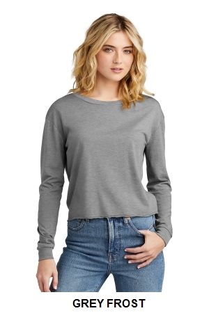 District Womens Perfect Tri Midi Long Sleeve Tee.  D.THREADS  DT141