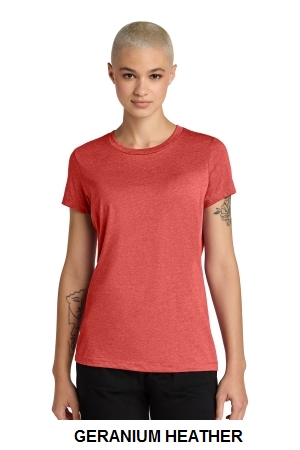 District Womens Perfect Weight CVC Tee.  D.THREADS  DT188