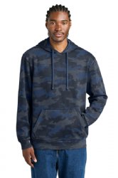 District Wash Camo Fleece Hoodie.  D.THREADS  DT2200C