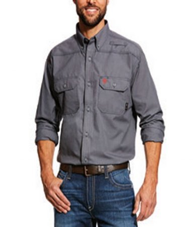 ARIAT 5.3OZ FR DRESS SHIRT 10022899.  FR243