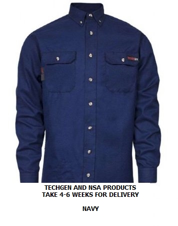 TECGEN 5.5 oz Dress Uniform Shirt FR270