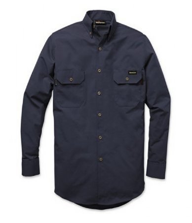 WorkRite 5.3 oz. GlenGuard Button-Down Dress Shirt. FR283