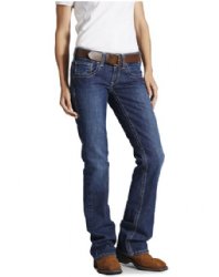 Ariat Womens Fr Mid Rise Jean Boot Cut. FR531