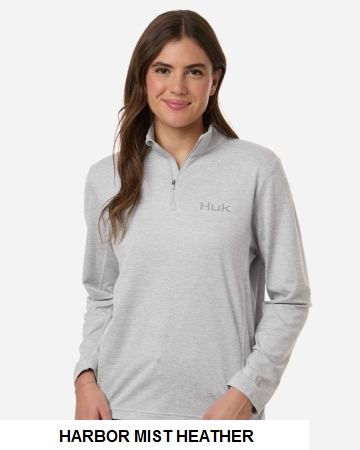 HUK Women's Coldfront+ Quarter-Zip Pullover.  HUK  H6130024