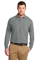 Port Authority - Long Sleeve Silk Touch Polo. (K500LS)