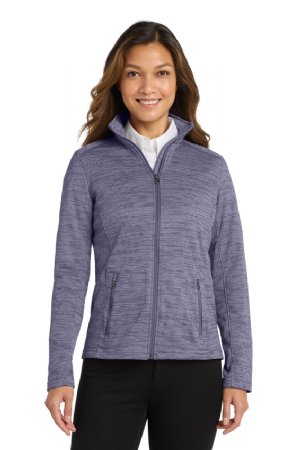 Port Authority Womens Digi Stripe Fleece Jacket.  PORT A.  L231