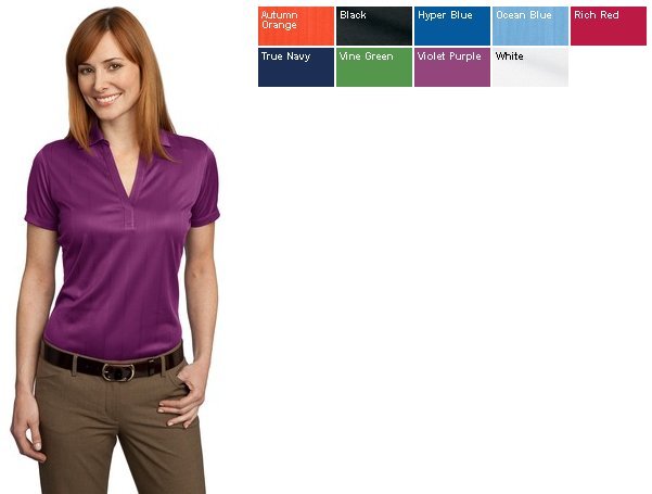 Port Authority® - Ladies Performance Fine Jacquard Polo. (L528)