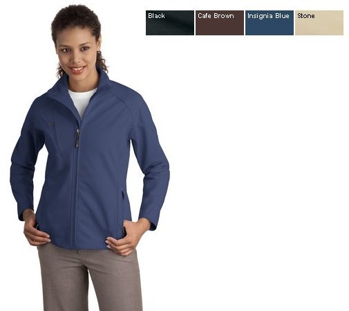 Port Authority® - Ladies Textured Soft Shell Jacket. (L705)