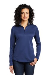 Port Authority Womens Silk Touch Performance 1/4-Zip.  PORT A.  LK584