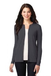 Port Authority Ladies Concept Stretch Button-Front Cardigan. LM1008.