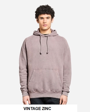 Lane Seven Unisex Vintage Raglan Hooded Sweatshirt.  LANE SEVEN  LST004