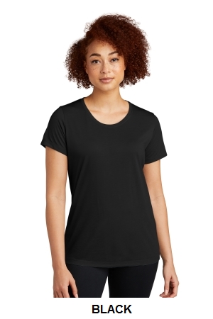 Sport-Tek Women's PosiCharge Competitor™  Cotton Touch™  Scoop Neck Tee.  SPORT-TEK  LST450